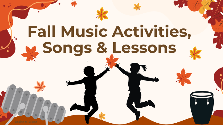 Fall Music Activities, Songs & Lessons for Elementary Classrooms ...