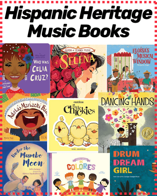 Hispanic Heritage Month Music Books